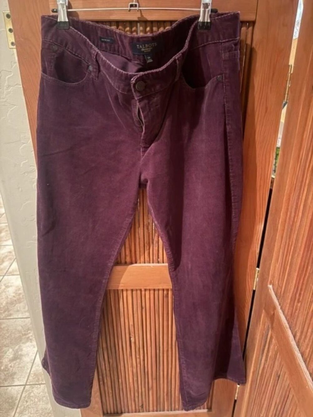 Corduroy pants